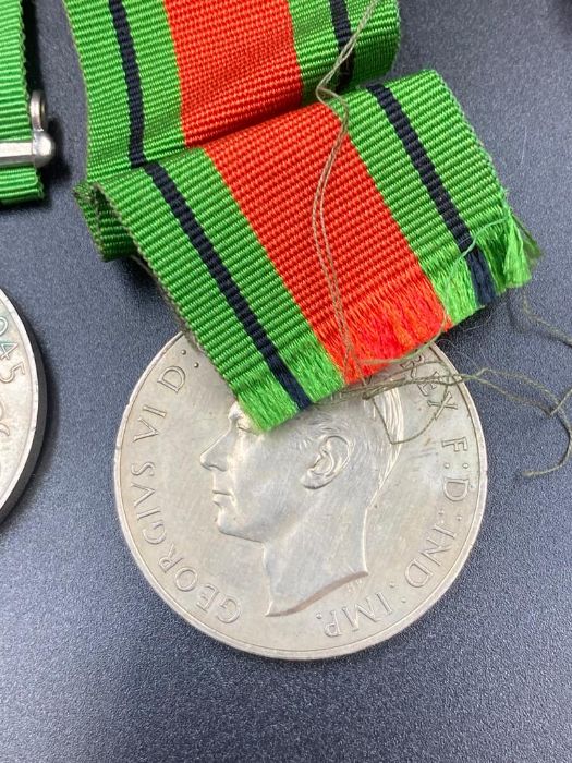 War Medal and Defence Medal, two sets awarded to Mr A W Green - Image 8 of 9