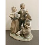 A Lladro figure "Christmas Carols"