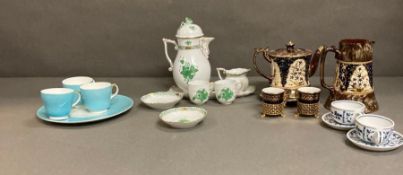 A selection of ceramics to include Wedgewood etc