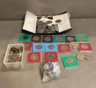 A Large volume of collectable coins to include Crowns and a range of other different