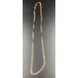 A 9ct gold necklace 9Approximate Total Weight 5.7g)