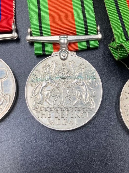 War Medal and Defence Medal, two sets awarded to Mr A W Green - Image 7 of 9