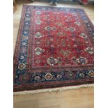 A Persian rug 350cm x 310cm