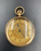 A 9ct gold pocket watch (Approximate Total Weight 19.9g)