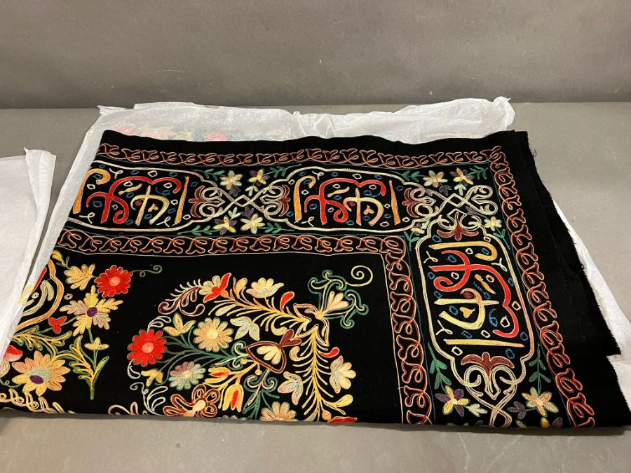 A Russian embroidery Cira1909 (130xm x 70cm) - Image 2 of 3