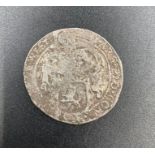 Coins: Provinical - FRIESLAND Province 1581 - 1795 Knight behind Dutch coat of arms to the right ˙