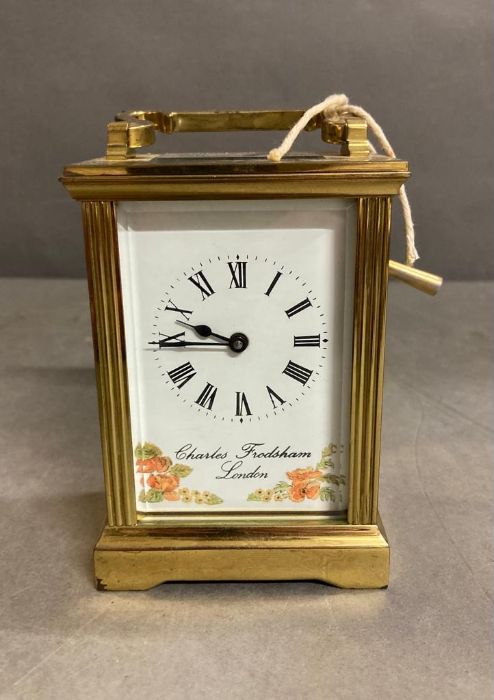 A Charles Frodsham, London Carriage clock. - Image 5 of 8