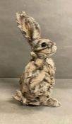 A decorative rabbit (resin)