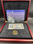 Britannia The Coin and Banknote Tribute Set by the London Mint Office