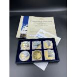 250 Years Anniversary of HMS Victory Coin Collection by The Windsor Mint Office with paperwork and