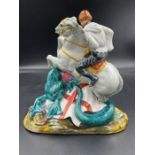 A Royal Doulton figure of St George HN 2051