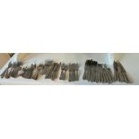 A large selection of United cutlery of Sheffield England