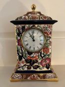 A Masons ironstone imperial clock, limited edition No53 "Penang"