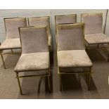 A set of six Renato Zevi dinning chairs