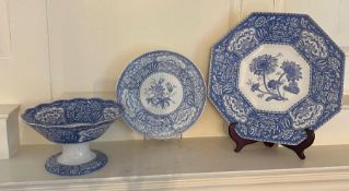 Three Spode "floral" collectors limited pieces