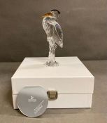 A Swarovski Limited Edition and retired Heron in original box and liner 221627