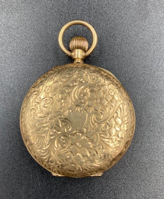 A 9ct gold pocket watch (Approximate Total Weight 19.9g) - Image 3 of 3