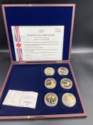 Flying Aces of WWI by The Windsor Mint Coin Set