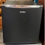 A VonShef black 35l freezer