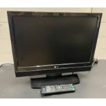 LG flat screen TV model 19LS4D-20