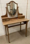 A Mid Century dressing table mirror AF
