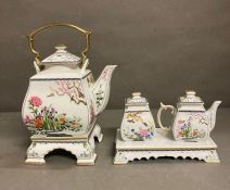 A Franklin Mint Chinese style tea set
