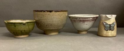 A selection of Studio Pottery