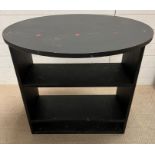 Two MDF table's for covering with a cloth (H76cm Dia82cm)