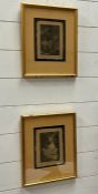 Three limited edition etchings by Mr Yu Yuen Hong 71/2000 and 63/2000