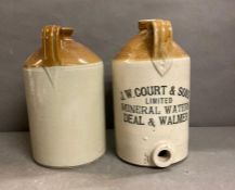 Two salt glaze jugs
