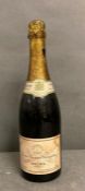 A bottle of Veuve Clicquot Ponsardin 'Rich England' Non Vintage Champagne George VI
