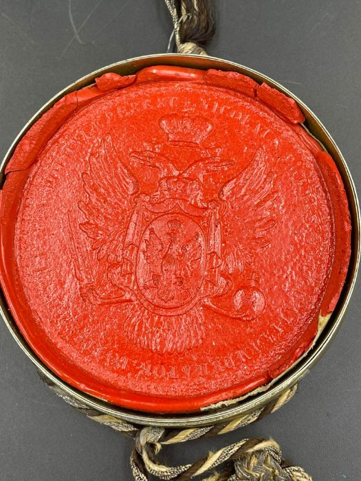 A Russian Wax Seal, Nicholas I to front. - Image 6 of 6