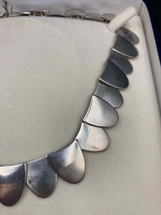 An Argenta of Fulham designer silver necklace - Image 3 of 4