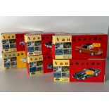 Six Vanguards diecast model cars