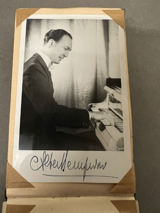 Autographs from the 40's onwards to include Orson Welles, Jimmy Edwards etc - Image 3 of 15