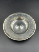 A silver pin dish by William Comyns & Sons Ltd, hallmarked for London 1978