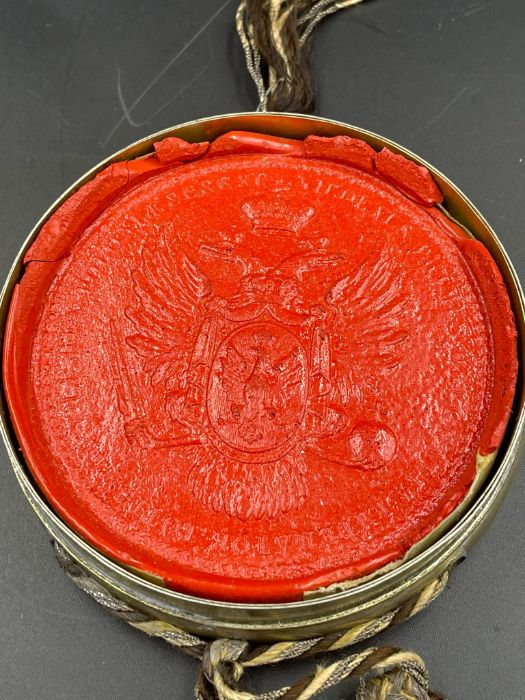 A Russian Wax Seal, Nicholas I to front. - Image 4 of 6