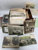 A large selection of postcards