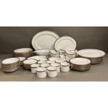 An extensive Spode dinner service to include bowls, plates, gravy boats and serving platters