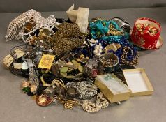A Large volume of quality costume jewellery
