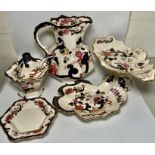 A selection of Mason's Ironstone Mandalay including Hydra jug 41/200