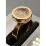 A 9ct gold ring, made in Finland (Approximate Total weight 6g) makers mark NB