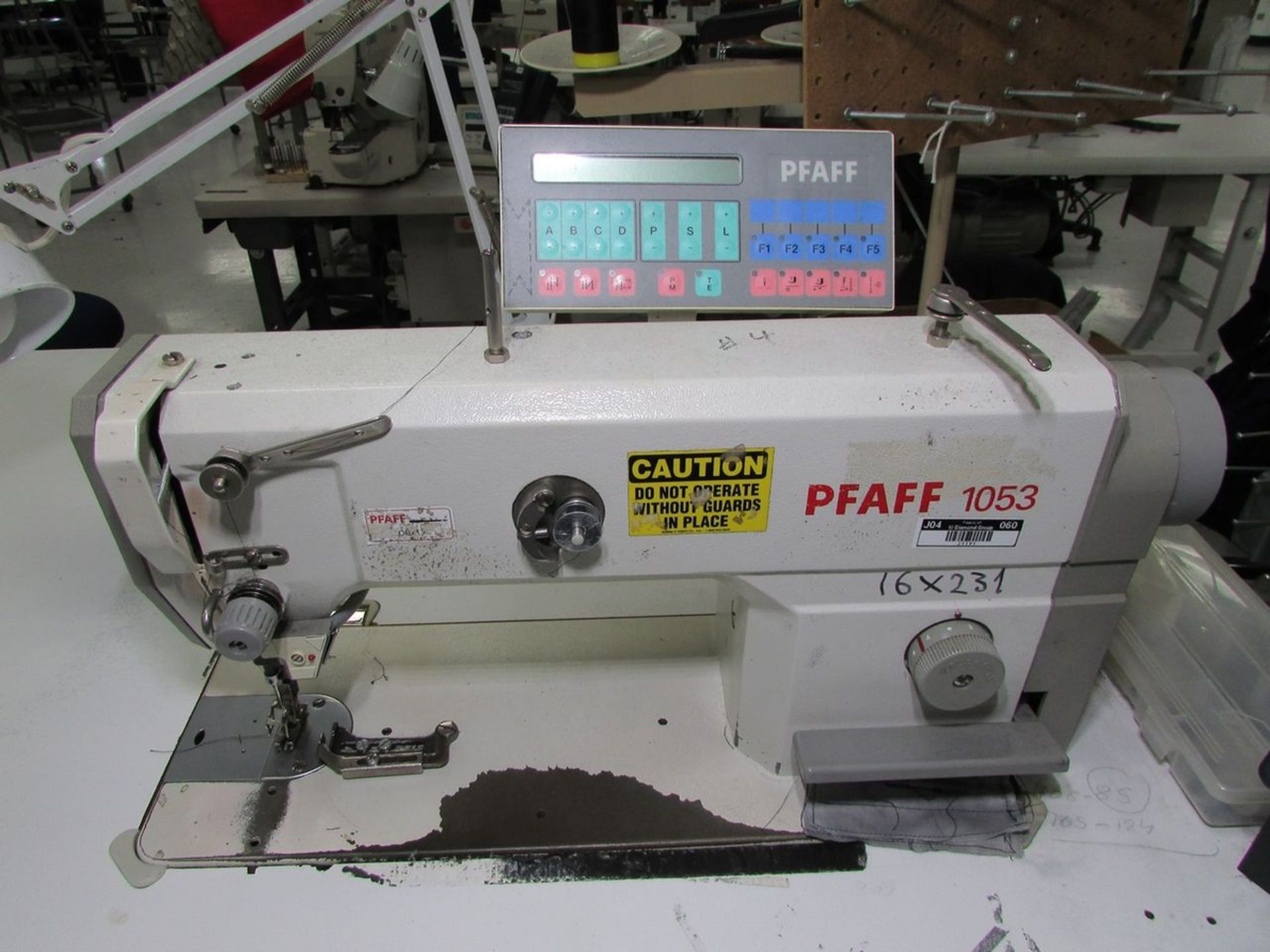 Pfaff Model 1053-8/31-900/24-909/04-910/06-911/37 (S/N: 3-117054) Single Needle Lockstitch Sewing - Image 3 of 10