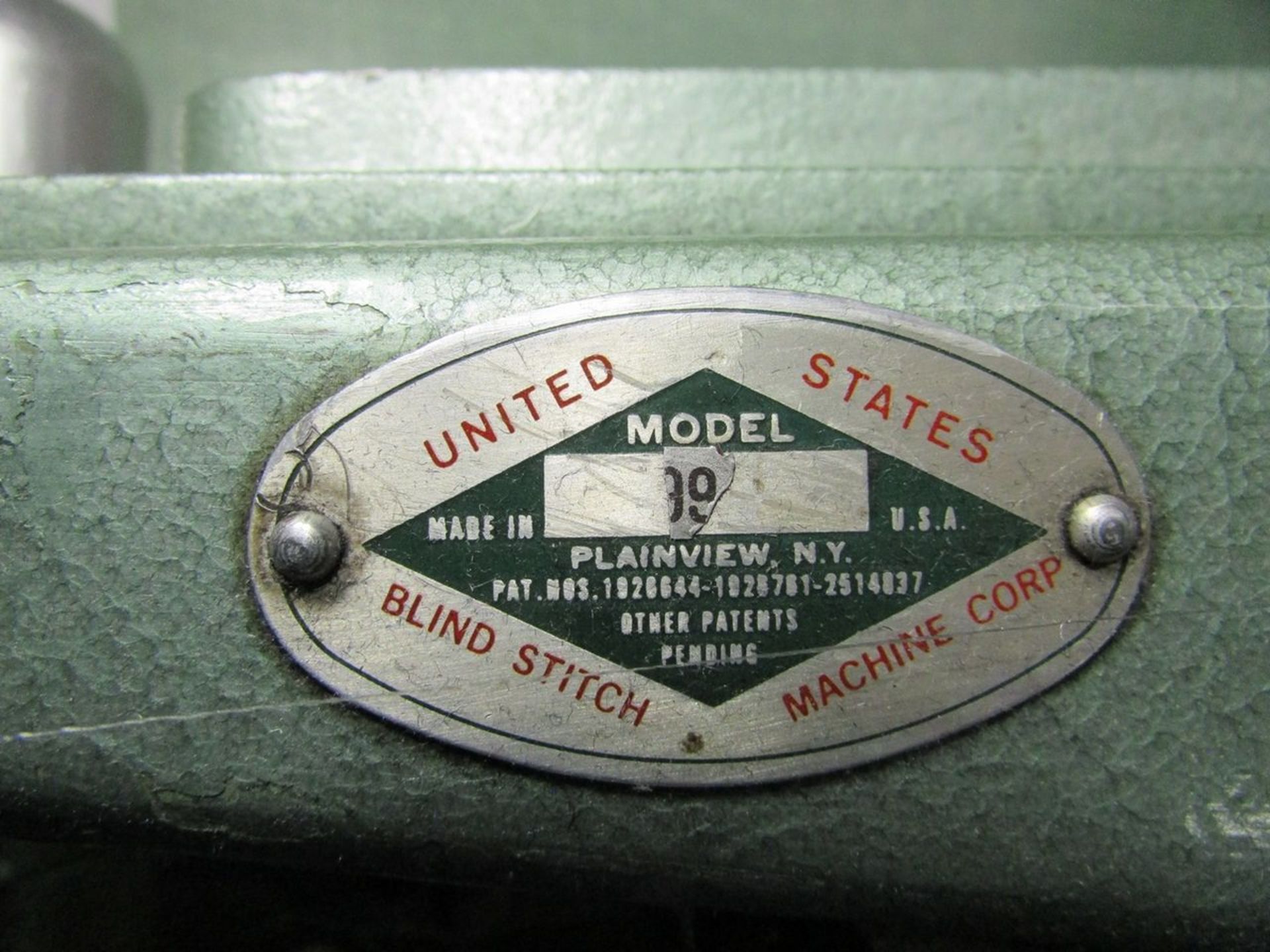 US Model 99 Blindstitch Sewing Machine, Auto Needle Positioner and Table - Image 11 of 11