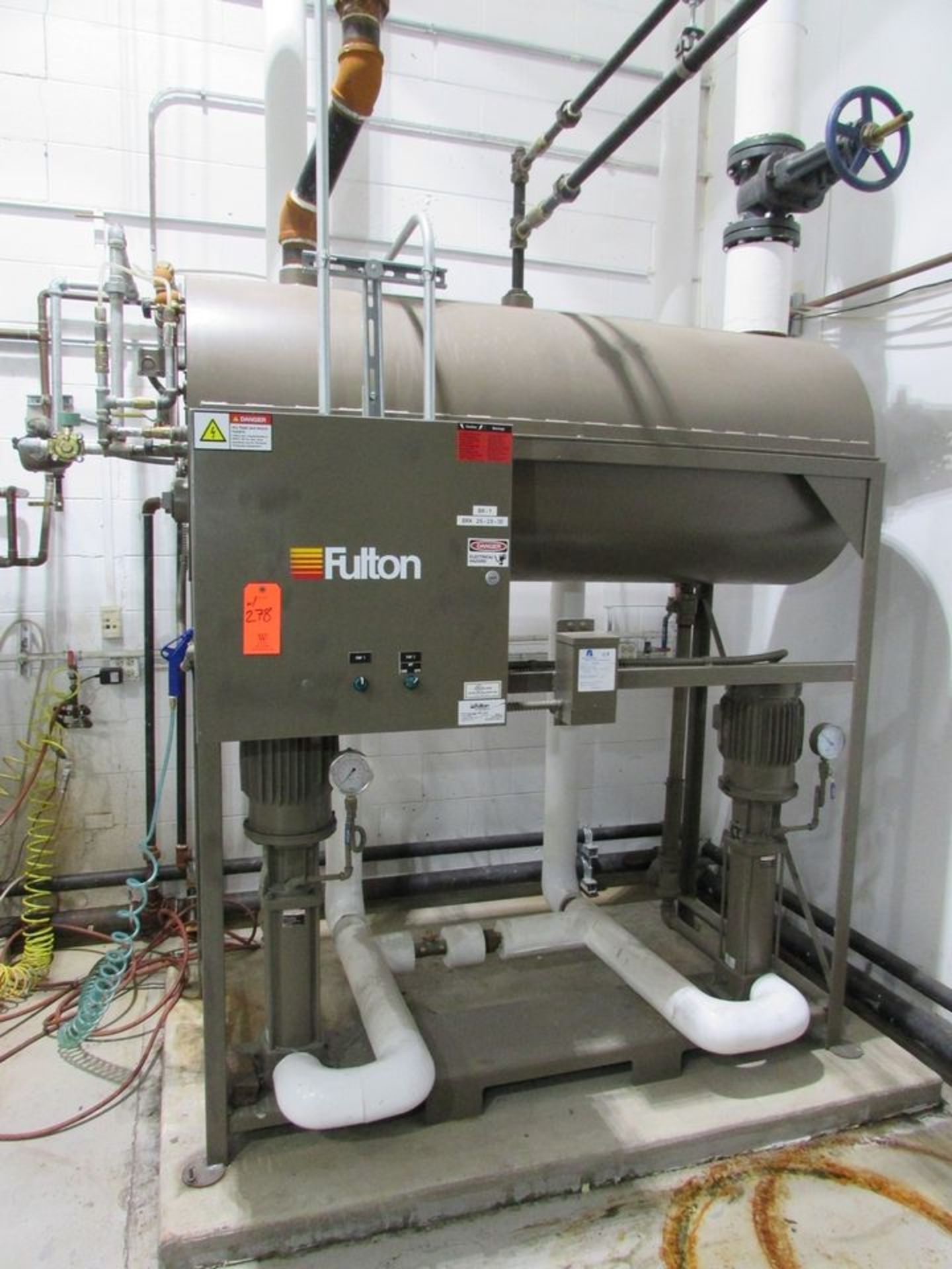 Fulton Model VMP 150 (S/N: PV-346-A) (2018) 150 PSI Natural Gas-Fired Steam Boiler; Rated at 5,022, - Image 18 of 26