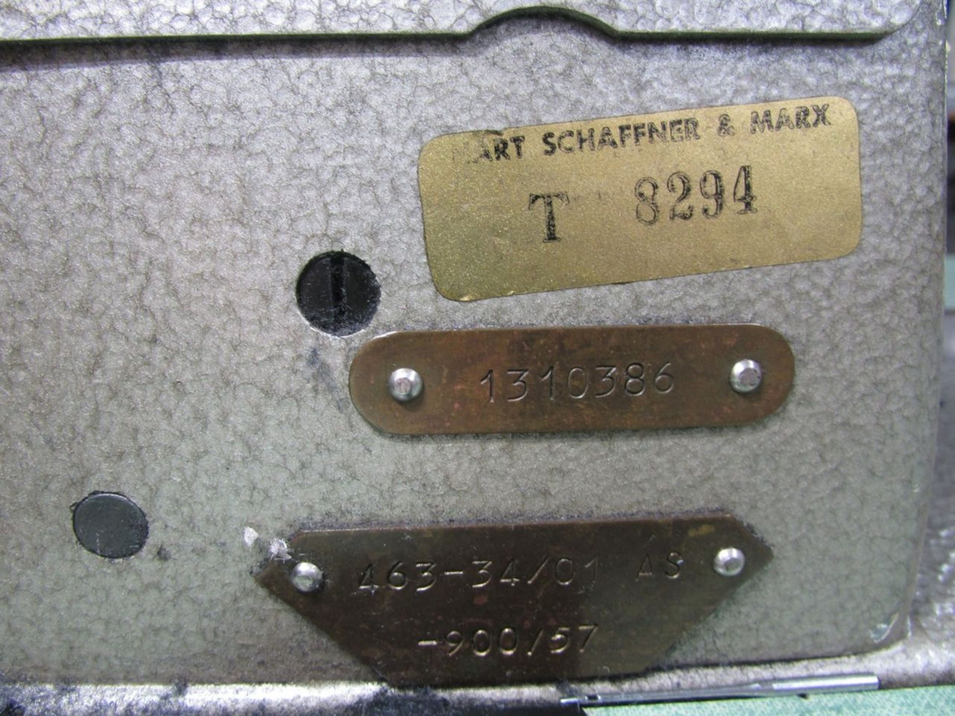 Pfaff Model 463-34/01 (S/N: 1310386) Single Needle Lockstitch Sewing Machine, Back Tack, Auto Needle - Image 9 of 9