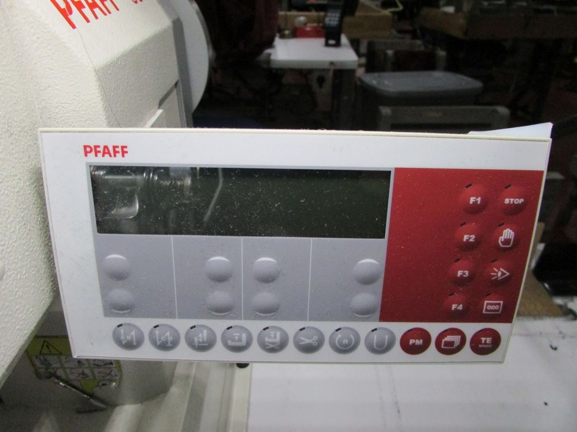 Pfaff Model 333-712/02 (S/N: 7255691) Single Needle Lockstitch Cylinder Bed Sewing Machine, Auto - Image 7 of 11