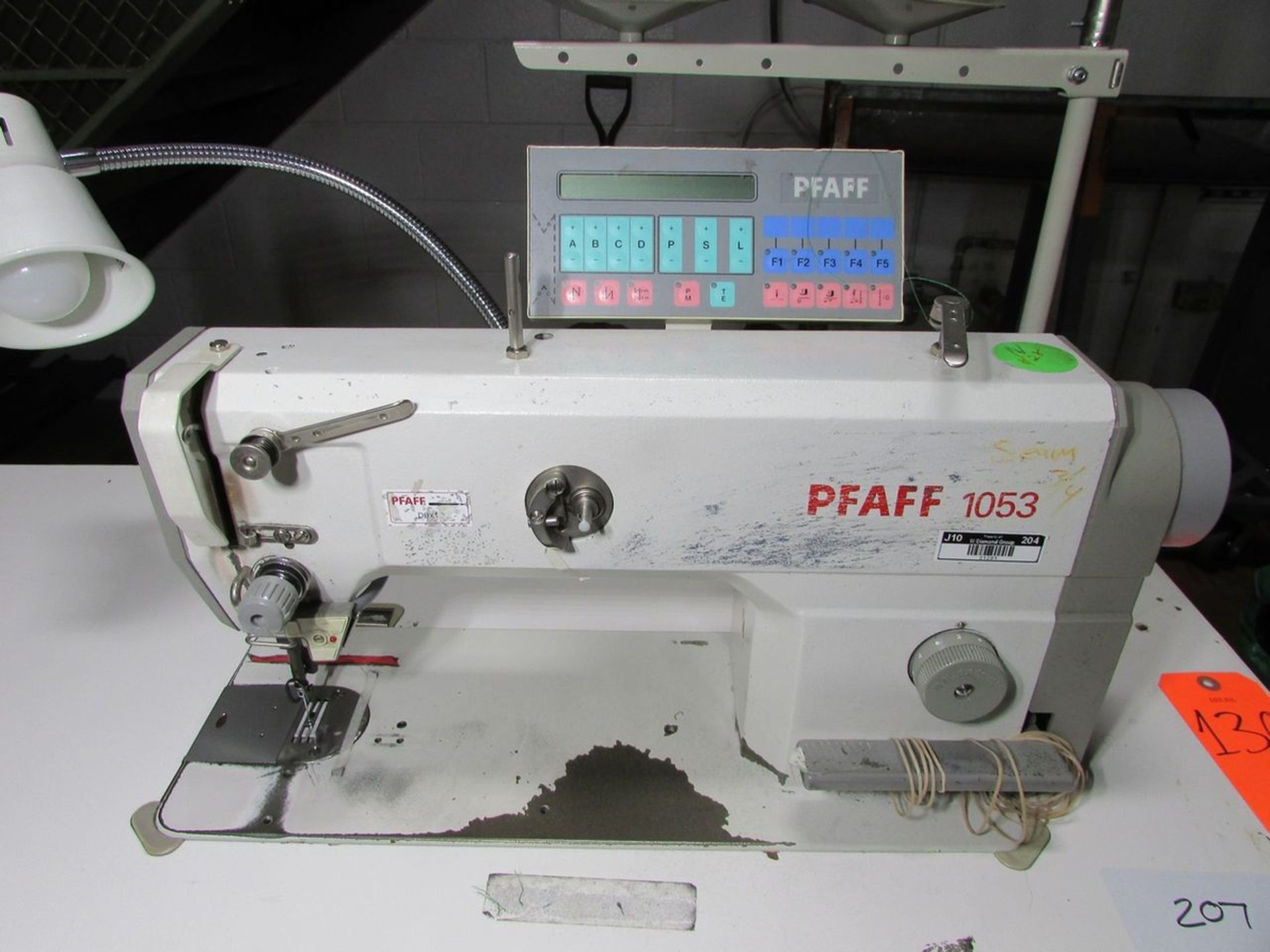Pfaff Model 1053-8/31-900/24 (S/N: 3-116924) Single Needle Lockstitch Sewing Machine, Pfaff Stitch - Image 3 of 9