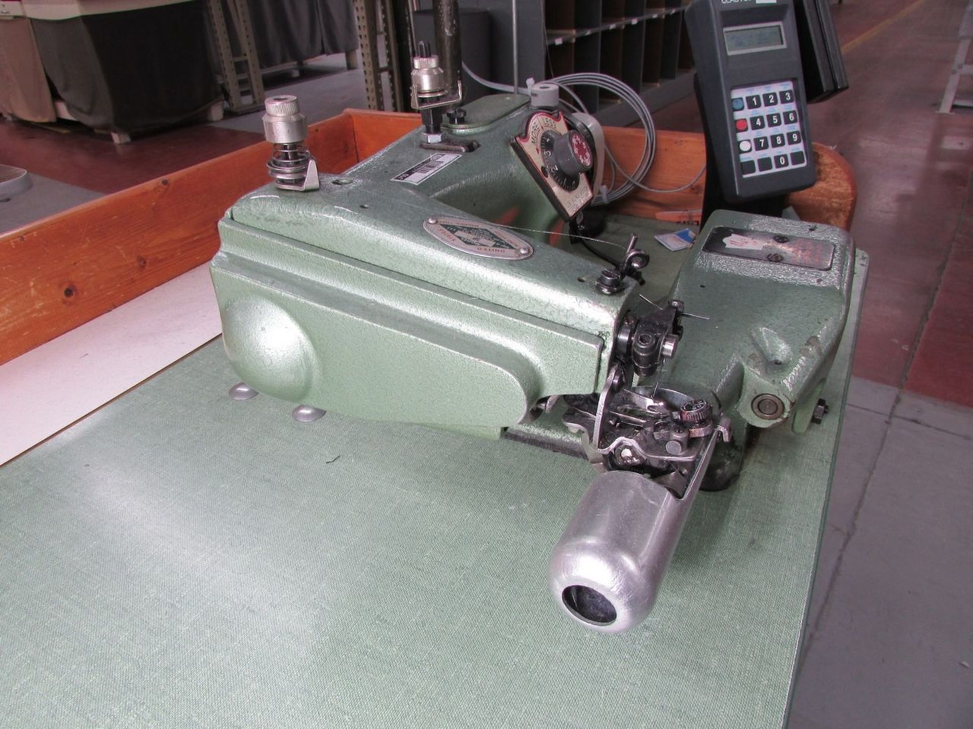 US Model 99 Blindstitch Sewing Machine, Auto Needle Positioner and Table - Image 7 of 11