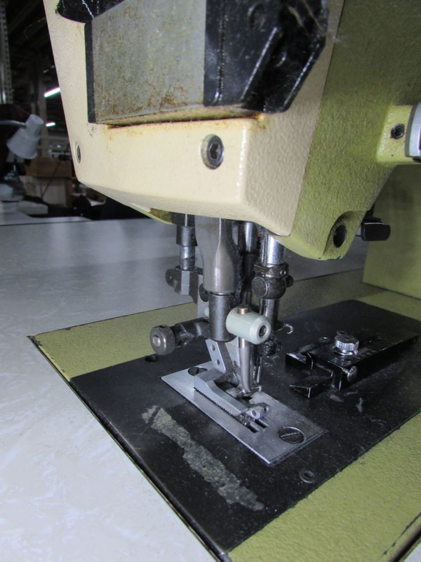 Conti Complett Model 780 NP (S/N: 1674) Single Needle Hand Stitch Sewing Machine and Table - Image 5 of 11